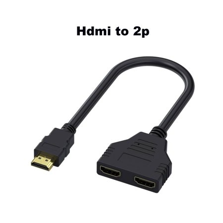 HDMI Out To 2 HDMI In Hub موزع